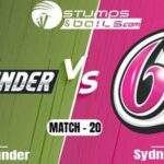 Sydney Sixers Secures A ‘Clinical Win’ Against Sydney Thunder