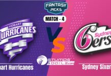 HUR vs SIX Dream11 Prediction, Preview, Team And Playing XI HUR vs SIX Dream11 Prediction