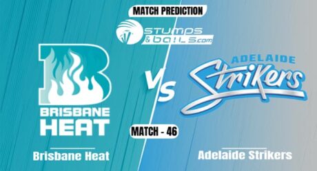 BBL 2021-22: Brisbane Heat vs Adelaide Strikers Match Prediction