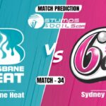 BBL 2021-22: Brisbane Heat vs Sydney Sixers Match Prediction