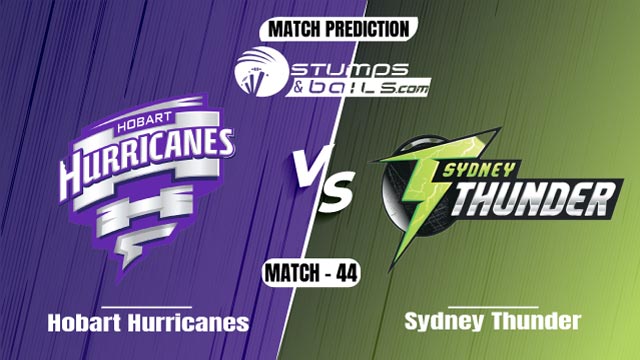 Hobart Hurricanes vs Sydney Thunder
