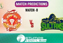 PSL 2022: Islamabad United vs Multan Sultans Match Prediction Islamabad United vs Multan Sultans