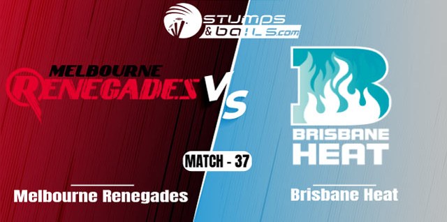 Melbourne Renegades vs Brisbane Heat