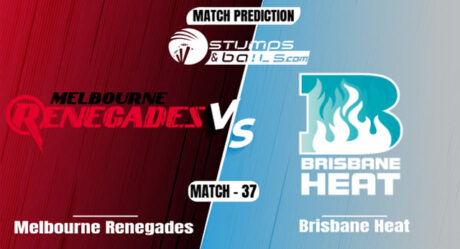 BBL 2021-22: Melbourne Renegades vs Brisbane Heat Match Prediction