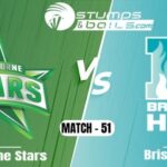 Brisbane Heat have won the toss and have opted to bat against Melbourne Stars