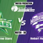 BBL 2021-22: Melbourne Stars vs Hobart Hurricanes Match Prediction