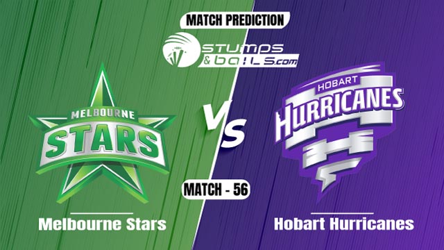 Melbourne Stars vs Hobart Hurricanes