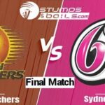 Sydney Sixers have won the toss and have opted to field against Perth Scorchers