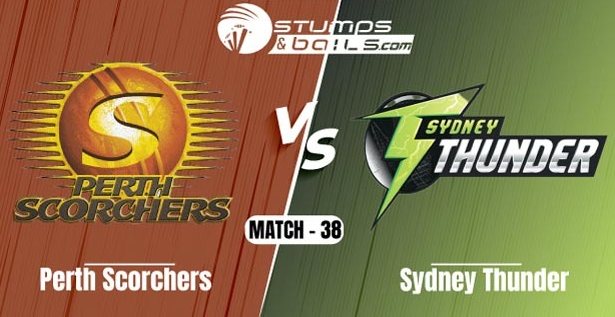 Perth Scorchers vs Sydney Thunder