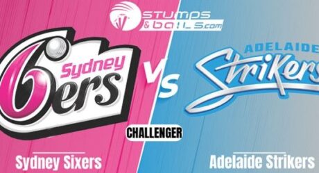 Sydney Sixers have won the toss and have opted to field against Adelaide Strikers