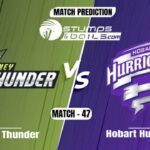 BBL 2021-22: Sydney Thunder vs Hobart Hurricanes Match Prediction