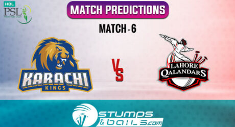 PSL 2022: Karachi kings vs Lahore Qalandars Match Prediction