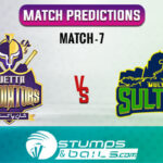 PSL 2022: Quetta Gladiators vs Multan Sultans Match Prediction