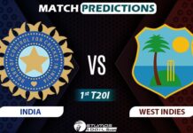 India vs West Indies 1st T20 Match Prediction | IND vs WI India vs West Indies 1st T20 Match Prediction | IND vs WI