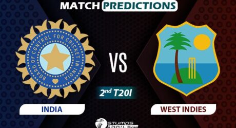 India vs West Indies T20 : Second Match Prediction