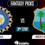 IND vs WI 3rd T20 Dream11 Prediction, Team And Predicted XI