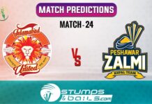 PSL 2022: Islamabad United vs Peshawar Zalmi Match Prediction Islamabad United vs Peshawar Zalmi Prediction