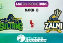 PSL 2022: Multan Sultans vs Peshawar Zalmi Match Prediction Multan Sultans vs Peshawar Zalmi Match Prediction