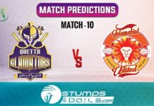PSL 2022: Quetta Gladiators vs Islamabad United Match Prediction Quetta Gladiators vs Islamabad United Match Prediction