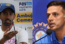 Rahul Dravid Reaction On Wriddhiman Saha Comments – “I am not hurt” Rahul Dravid Reactoin On Wriddhiman Saha