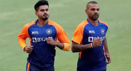 IND vs WI: Dhawan, Iyer Cleared To Train After Tests Negative For COVID-19