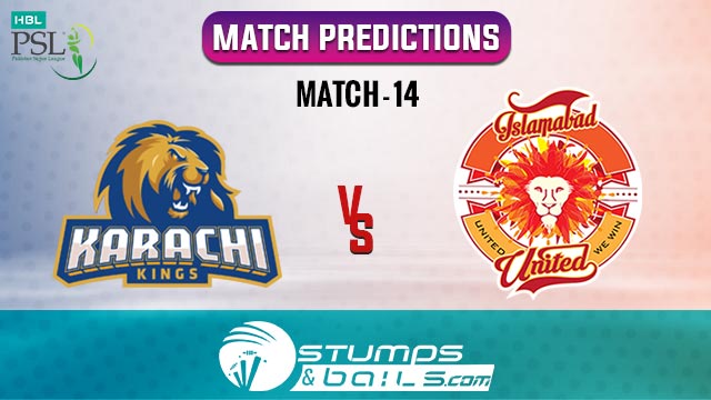 Karachi Kings vs Islamabad United Match Prediction