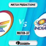 MI vs LSG Dream 11 Prediction, Today Match, Dream 11 Team Today, IPL Fantasy League 2022