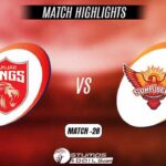 IPL 2022: Sunrisers Hyderabad Beats Punjab Kings By 7 Wickets