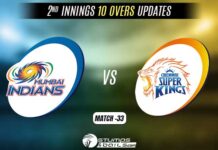 IPL 2022: Mumbai Indians vs Chennai Super Kings 2nd Innings 10 Overs Update MI vs CSK 2nd Innings 10 Overs Update