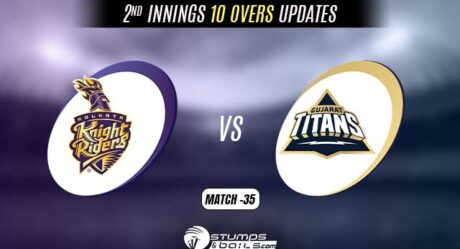 IPL 2022: Gujarat Titans vs Kolkata Knight Riders 2nd Innings 10 Overs Update