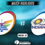 IPL 2022: Lucknow Super Giants Beats Mumbai Indians By 36 runs