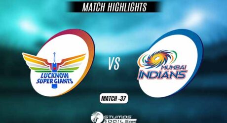 IPL 2022: Lucknow Super Giants Beats Mumbai Indians By 36 runs
