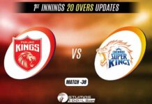 IPL 2022: Chennai Super Kings vs Punjab Kings 1st Innings 20 overs Update CSK vs PBKS 1st Innings Update