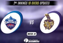 IPL 2022: Delhi Capitals vs Kolkata Knight Riders 2nd Innings 10 Overs Update DC vs KKR 2nd Innings 10 Overs Update