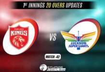 IPL 2022: Lucknow Super Giants vs Punjab Kings 1st Innings Update LSG vs PBKS 1st Innings Update