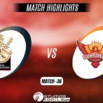 IPL 2022: Sunrisers Hyderabad Beats Royal Challengers Bangalore By 9 wickets