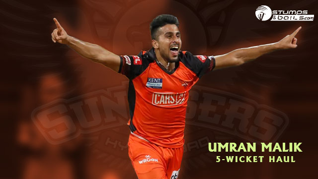 Umran Malik's 5-Wicket Haul