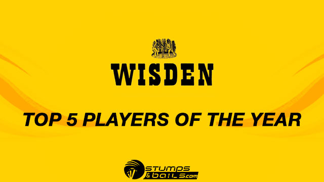 Wisden's five 'Cricketers of the Year'