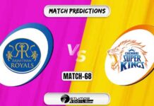RR vs CSK Match Prediction