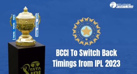 BCCI To Switch Back To Start IPL Matches At 4 PM And 8 PM From IPL 2023
