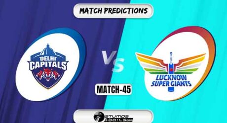 DC vs LSG Match Prediction Today – Who will win today’s IPL match between Delhi Capitals vs Lucknow Super Giants in IPL 2022, Match 45
