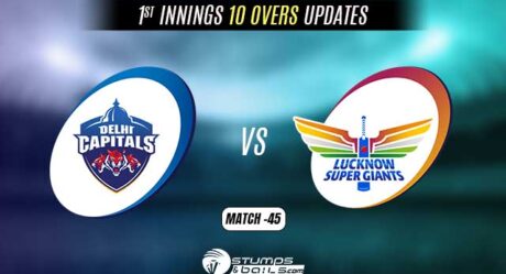 IPL 2022: Lucknow Super Giants vs Delhi Capitals 1st Innings 10 Overs Update