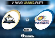 MI vs GT Live Match Update: Mumbai Indians post 177/6 against Gujarat Titans after late onslaught by Tim David MI vs GT Live Match Update