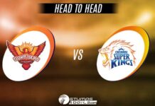 SRH vs CSK Head to Head 2022, Records, In IPL History SRH vs CSK Head to Head