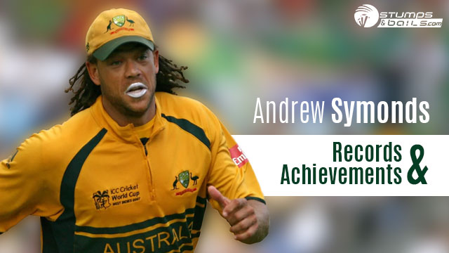 Andrew Symonds’ records and achievements