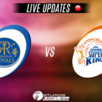 CSK Vs RR Live Match Update: Moeen Ali smashes 19-ball 50 to take CSK to 94/3 in 10 overs