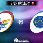 RR vs LSG Live Match Update: RR set a target of 179 for LSG
