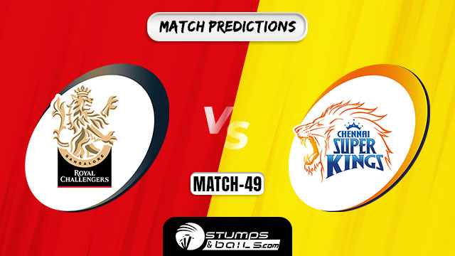 RCB vs CSK Match Prediction Today - Who Will Win Today’s IPL Match