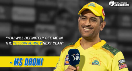 You will definitely see me in the yellow jersey next year, says MS Dhoni