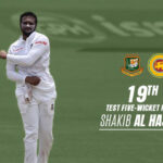 Shakib Al Hasan Celebrates His 19th Test Five-Wicket Haul Against Sri Lanka